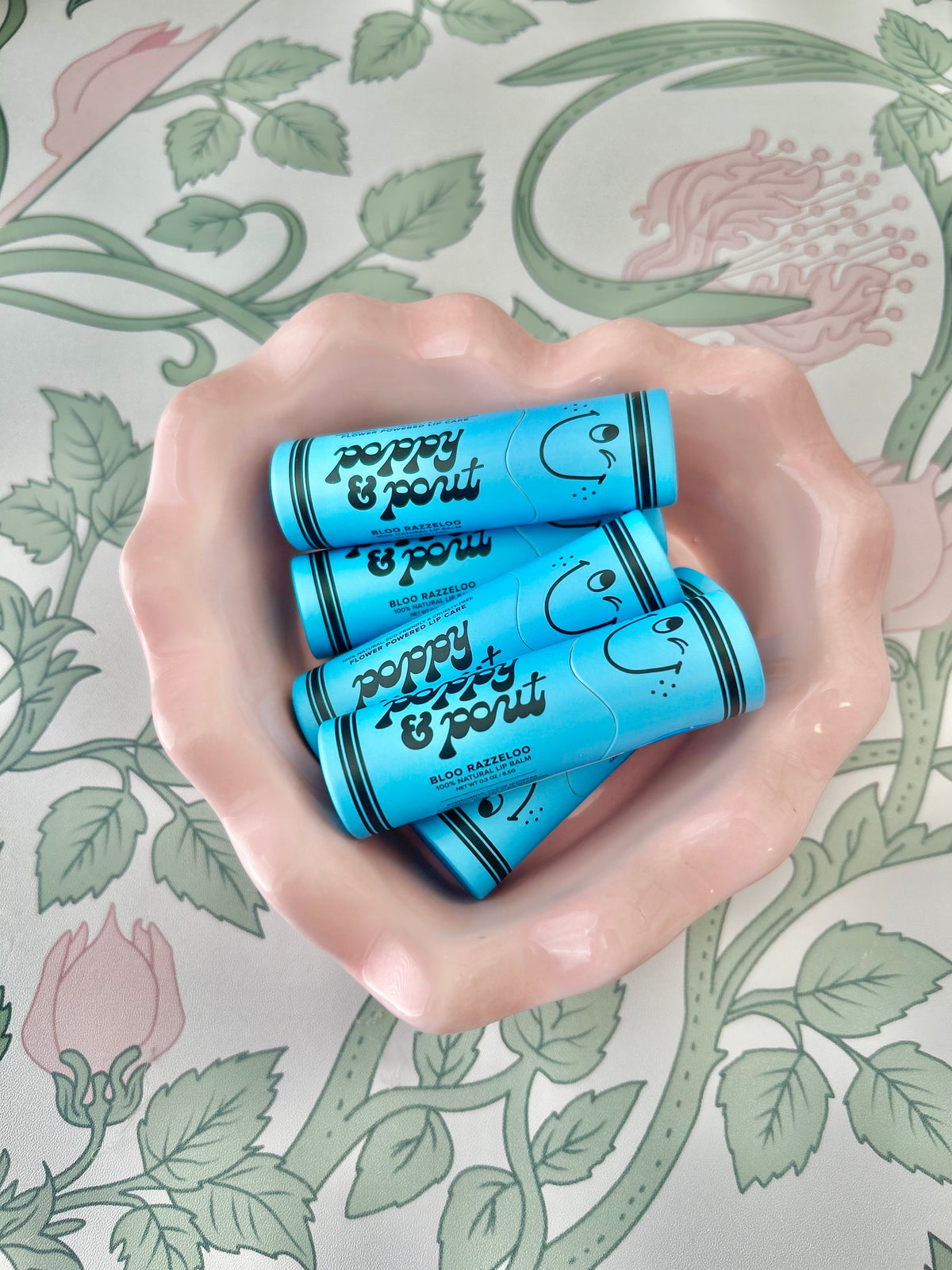 ✨💙🦋Blue Razeloo Lip Balm - Poppy & Pout🦋💙✨