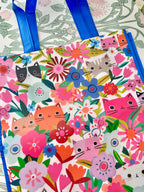 🌸Blooming Cats Reusable Shopping Bag🌸