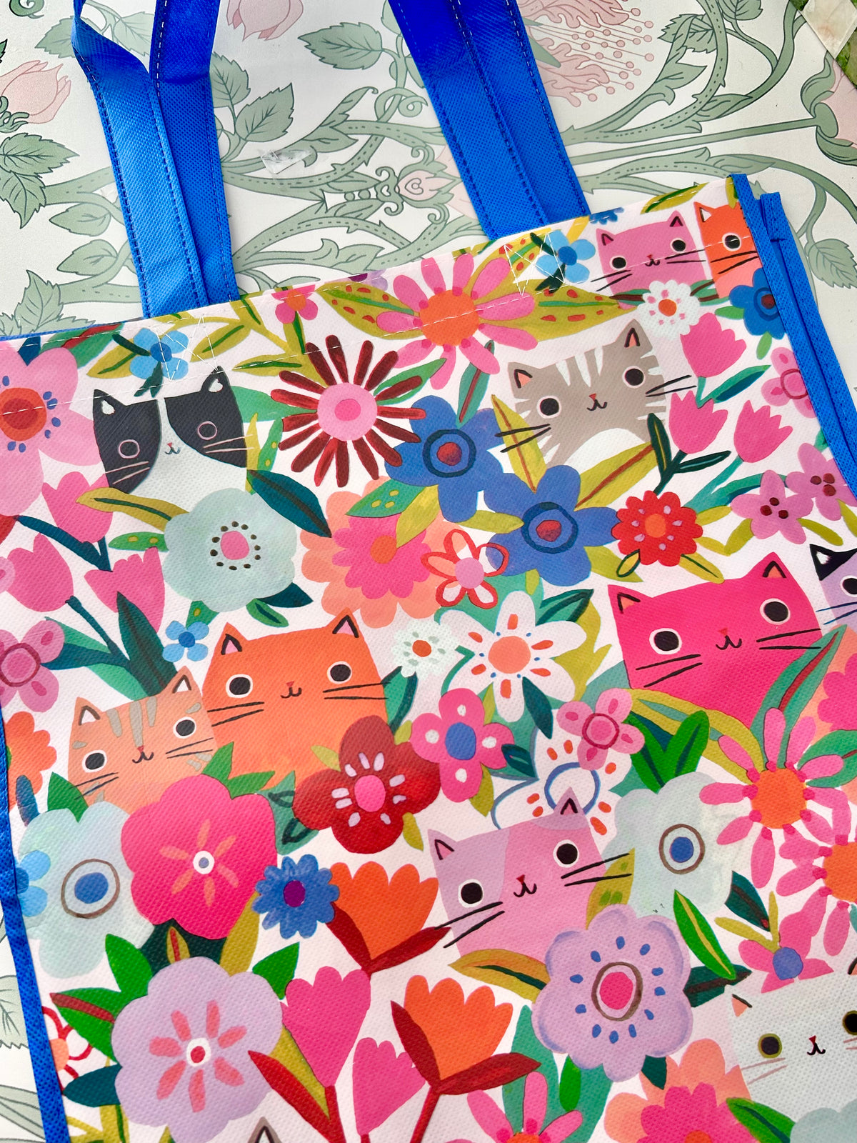 🌸Blooming Cats Reusable Shopping Bag🌸
