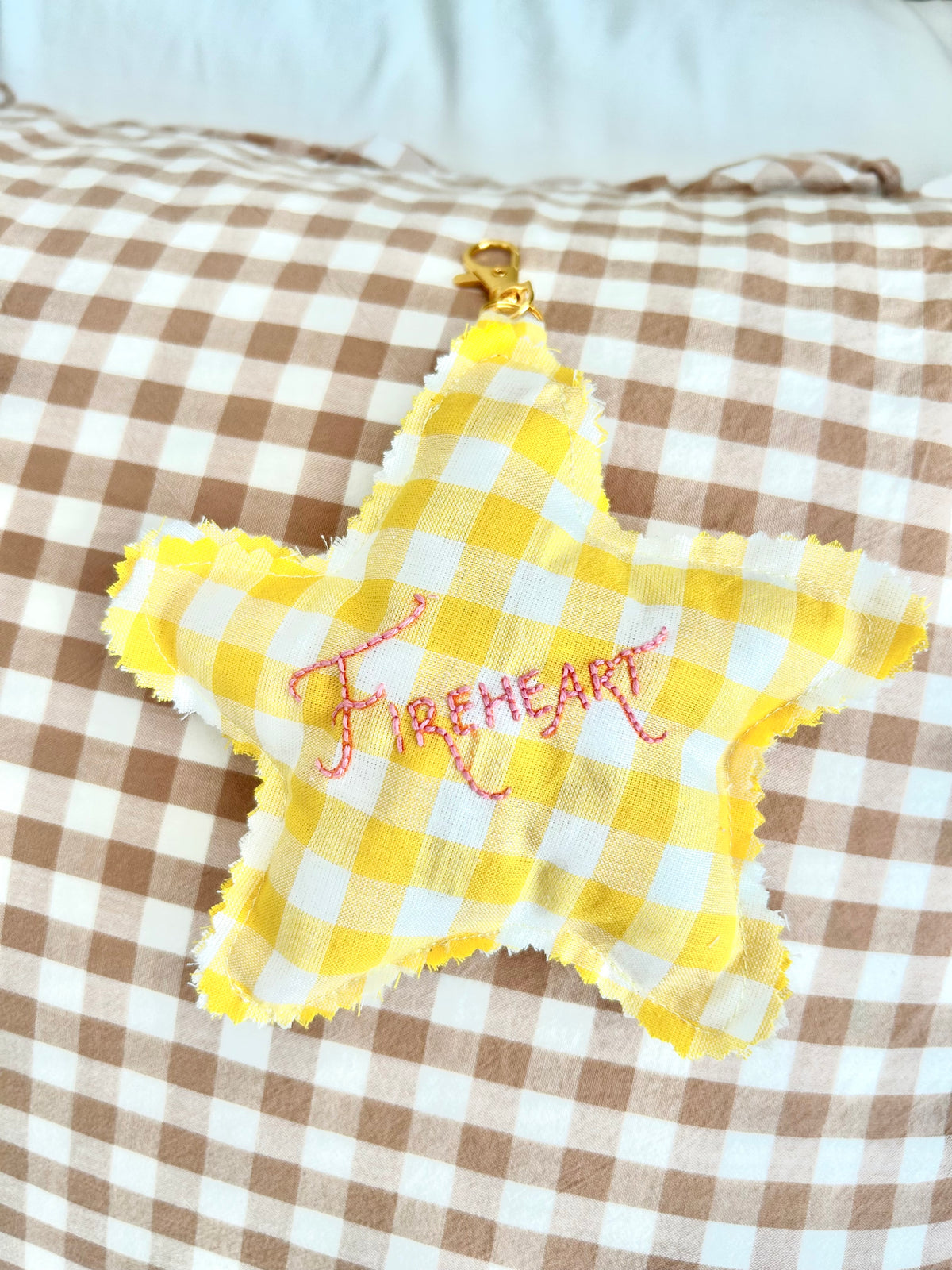 ✨Star Keychain Charms - Handmade & Hand Embroidered Keychains🪡✨
