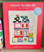 🩷🧡💛Cozy Cottage Punch Needle Kit💛🧡🩷