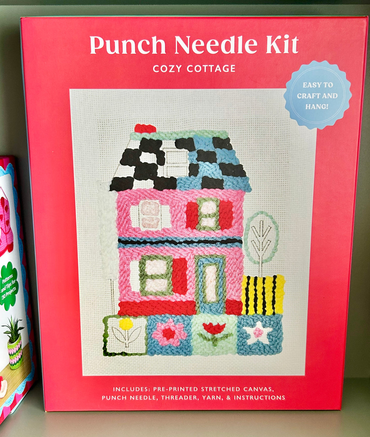 🩷🧡💛Cozy Cottage Punch Needle Kit💛🧡🩷