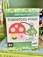 🍄Mini Craft Kit: Toadstool Purse🐸