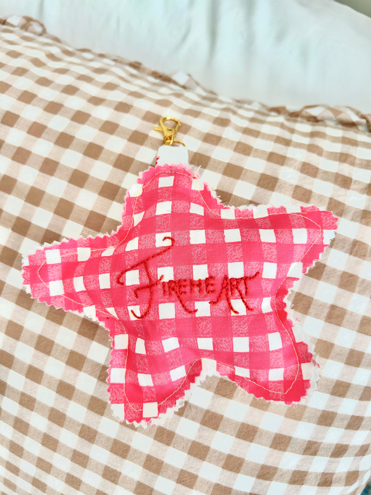 ✨Star Keychain Charms - Handmade & Hand Embroidered Keychains🪡✨