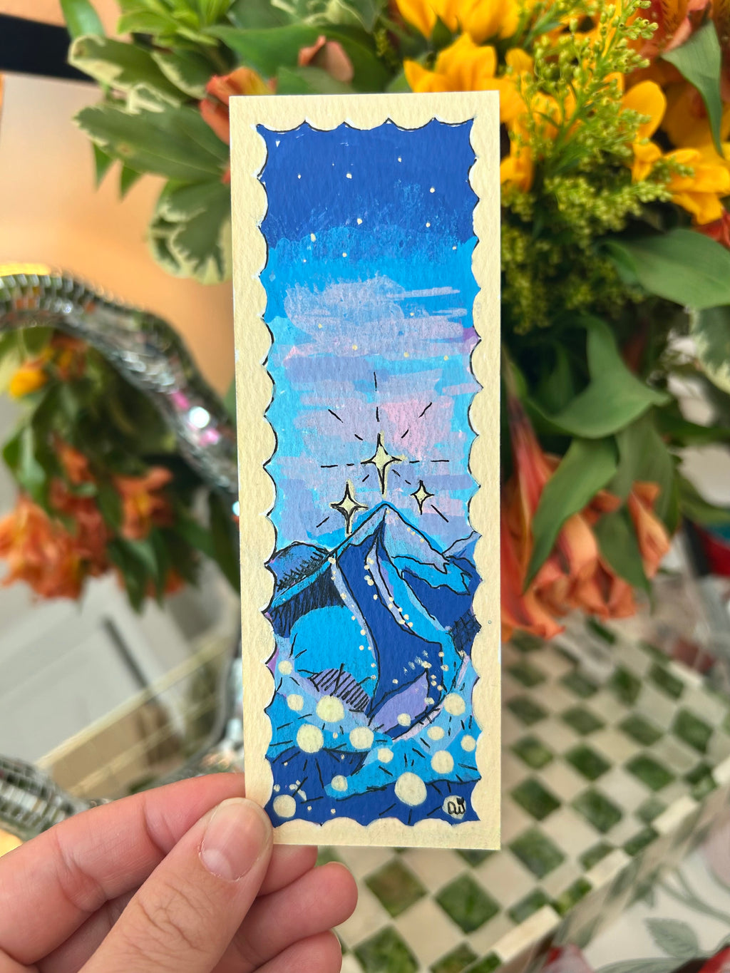 Hand-Painted Bookmarks✨📚|A Collaboration With Burning Brush❤️‍🔥