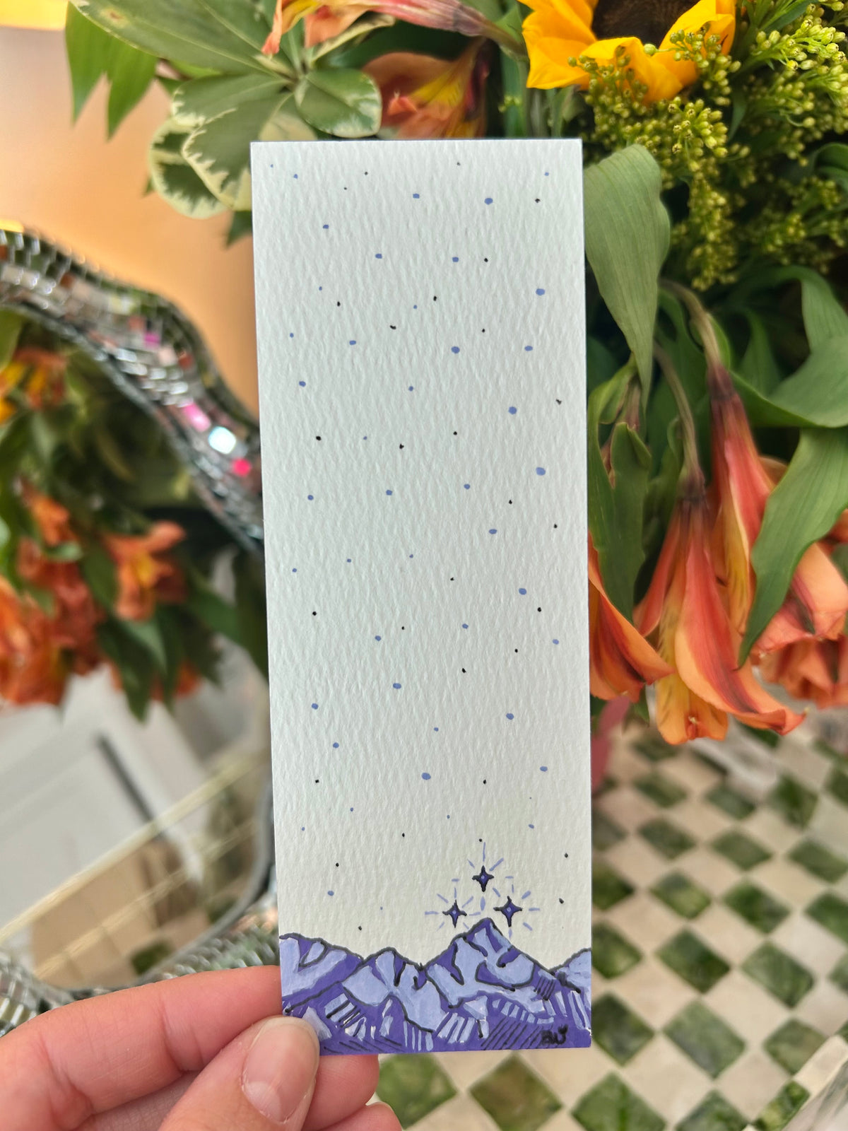 Hand-Painted Bookmarks✨📚|A Collaboration With Burning Brush❤️‍🔥