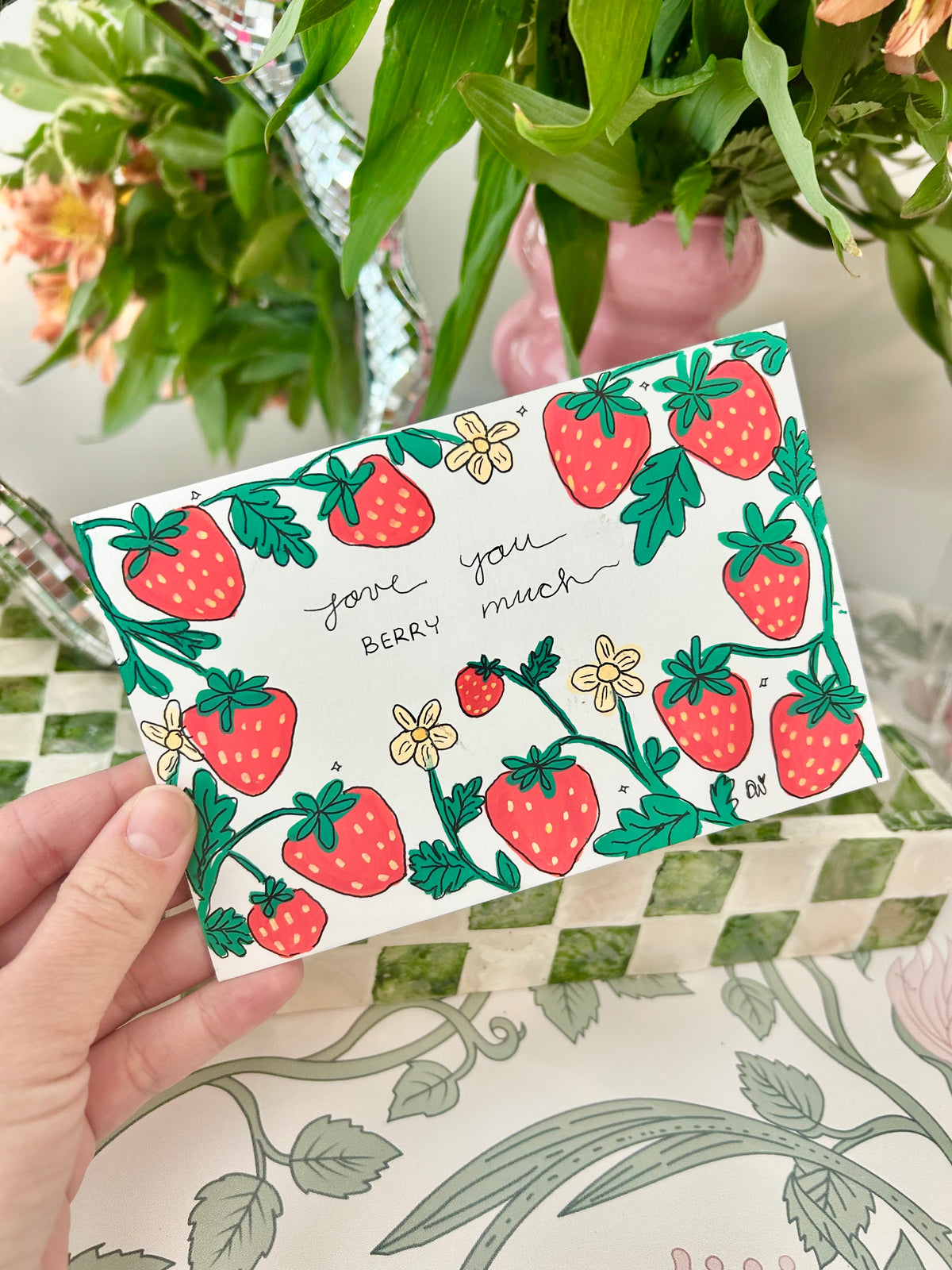 🍒Pop Of Color Postcards💌| A Collaboration With Burning Brush❤️‍🔥