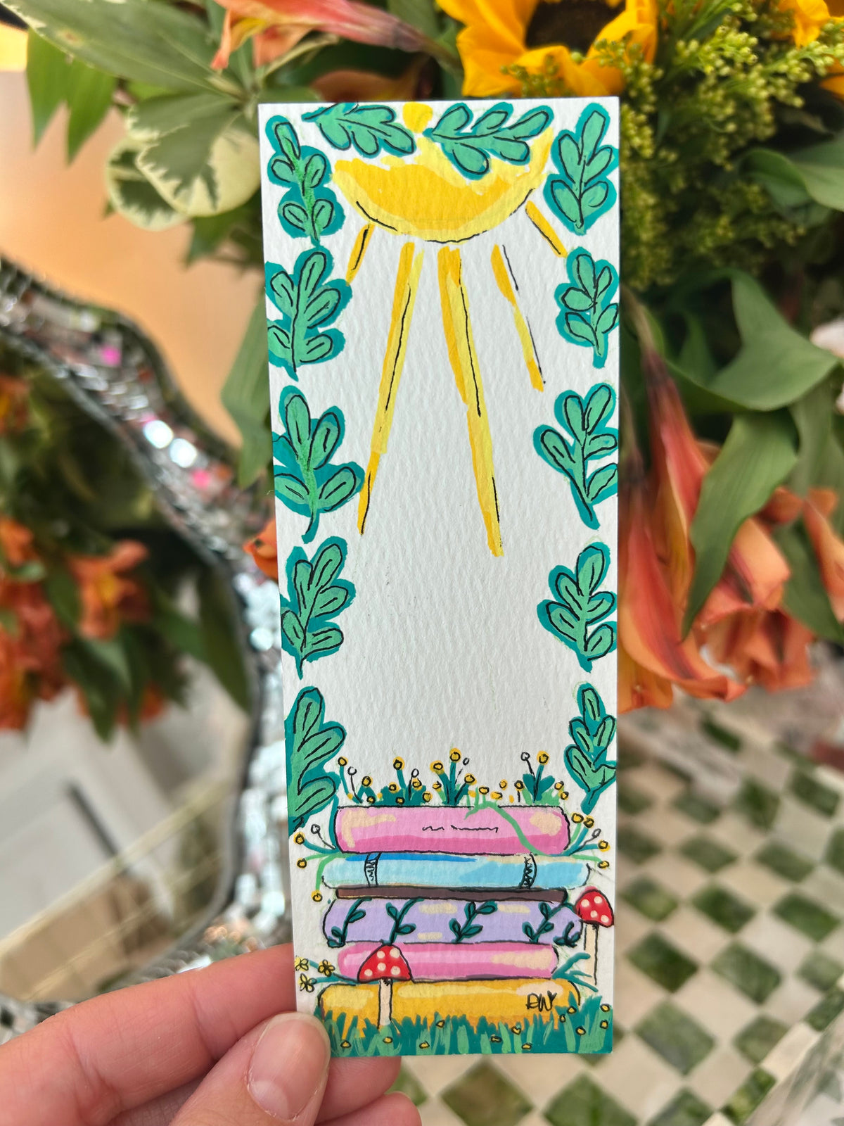 Hand-Painted Bookmarks✨📚|A Collaboration With Burning Brush❤️‍🔥