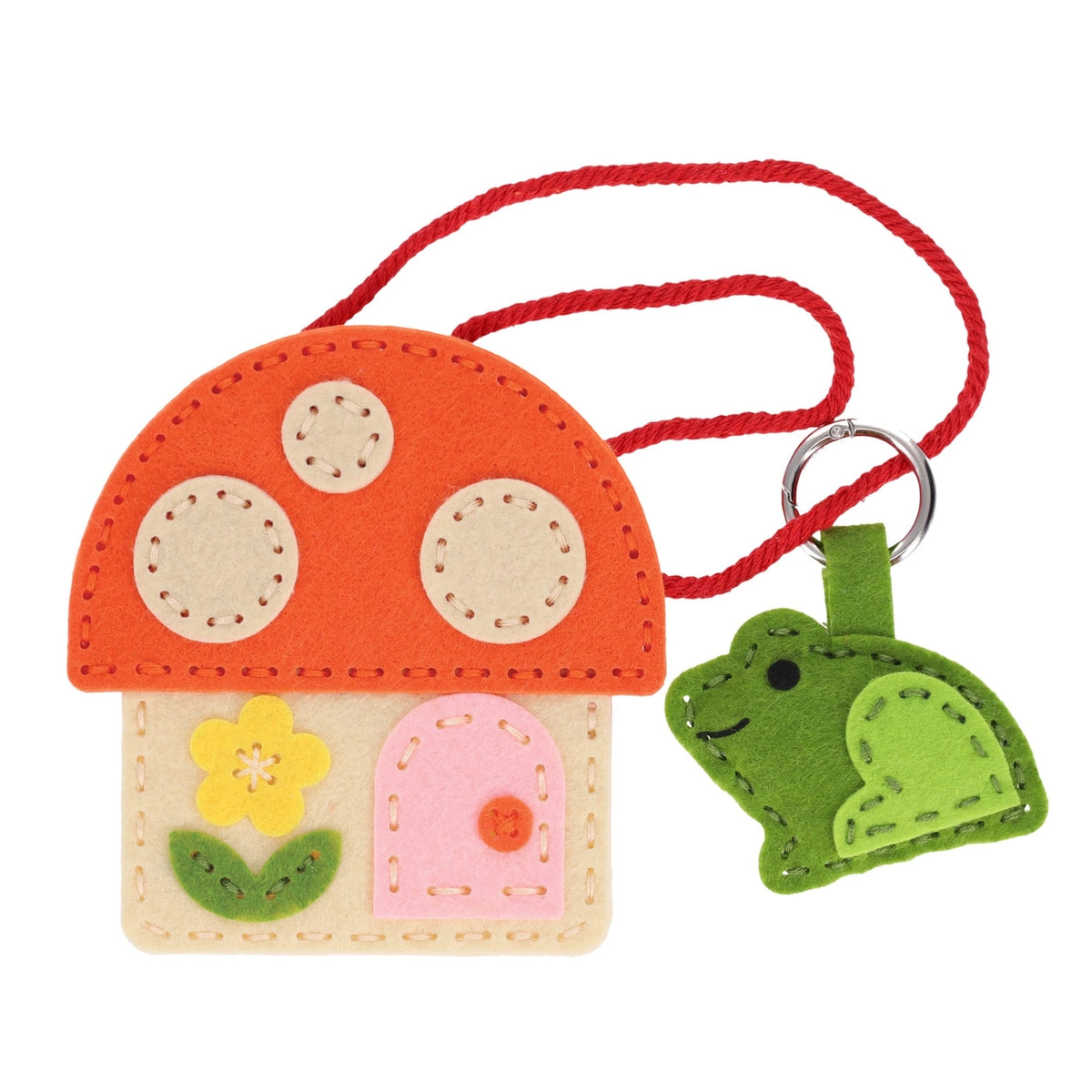🍄Mini Craft Kit: Toadstool Purse🐸