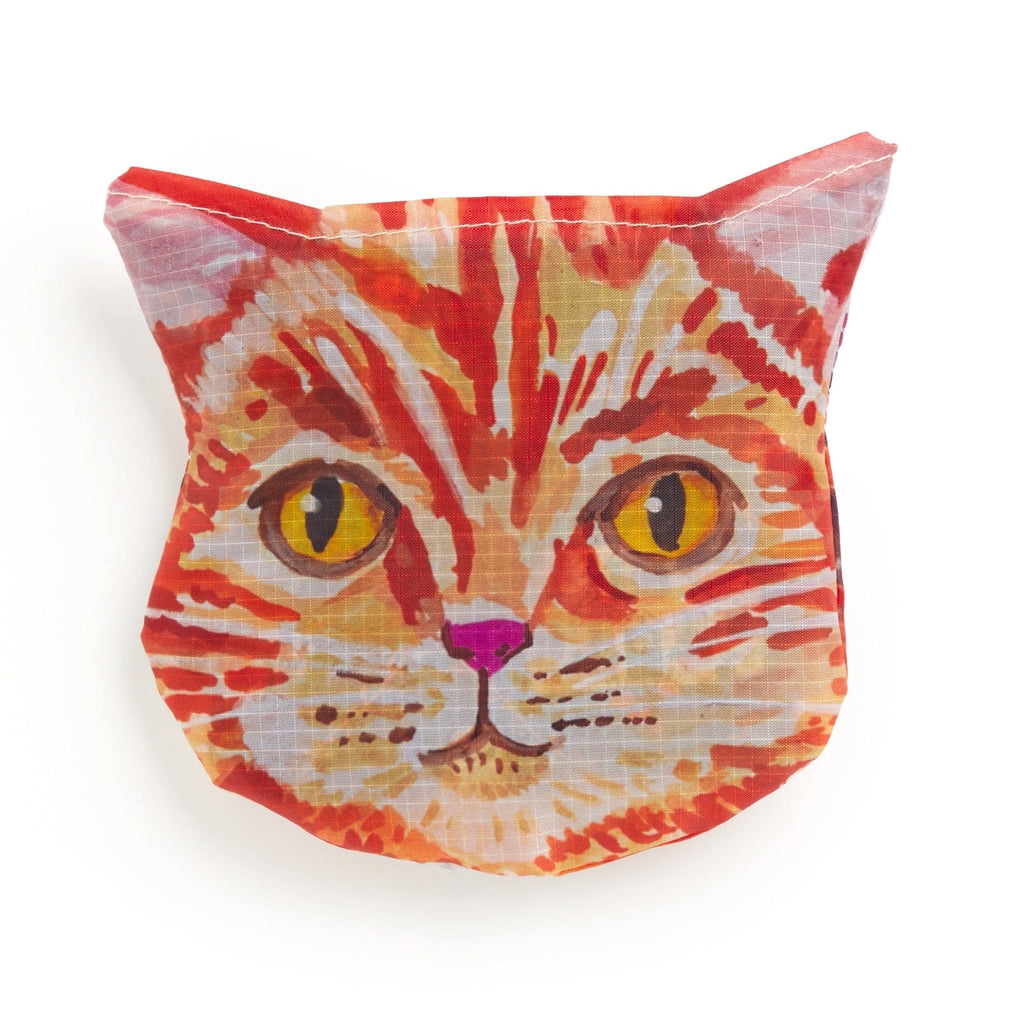 Cottage Cats🍂🐈🍂Packable Nylon Tote💛🧡💛